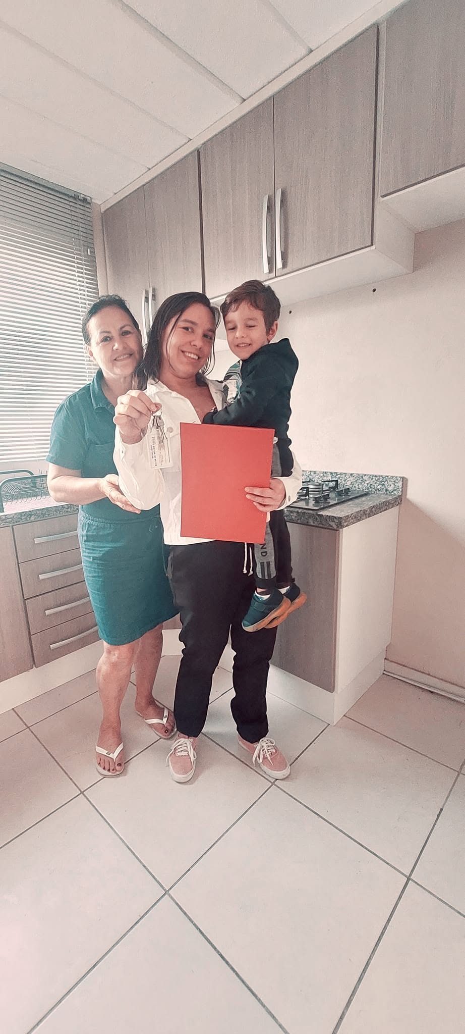Rayane e família